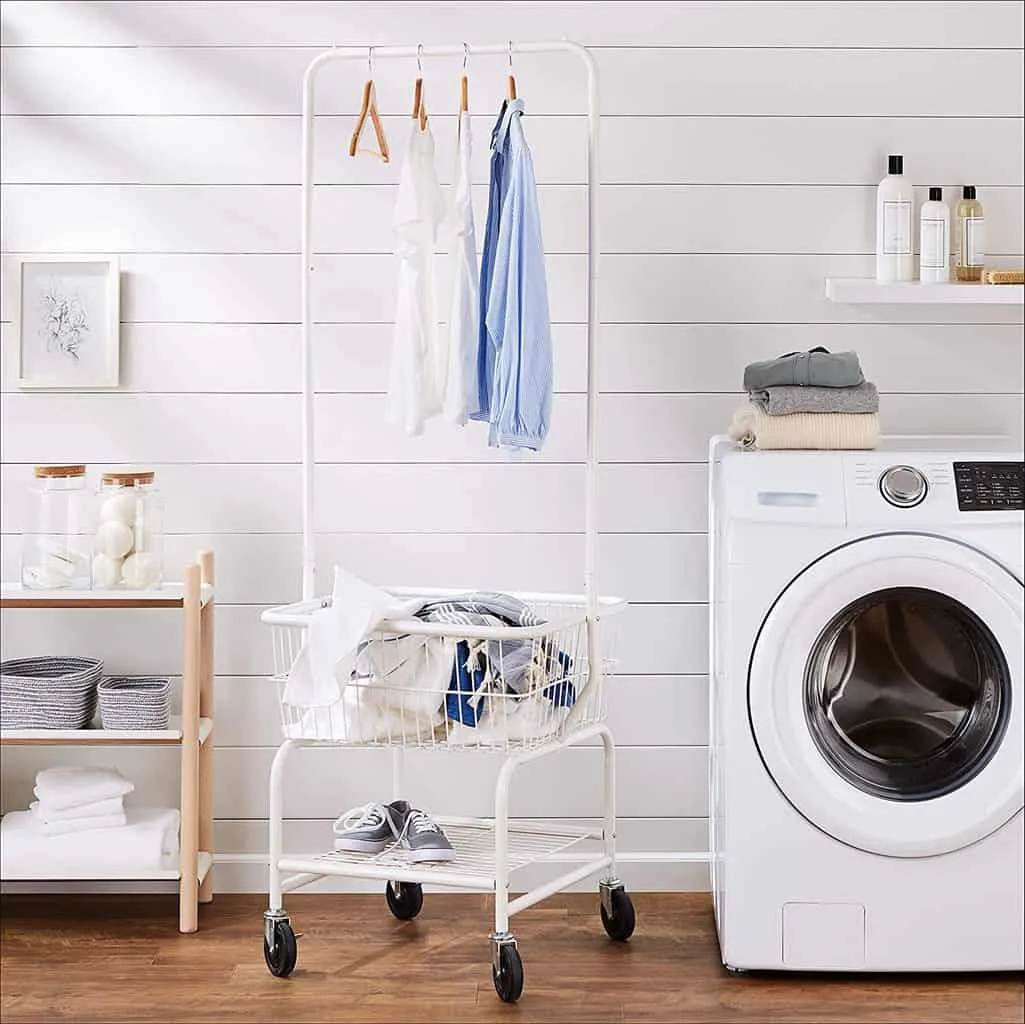 All in one laundry storage