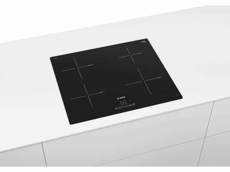 Flush-mounted induction hob