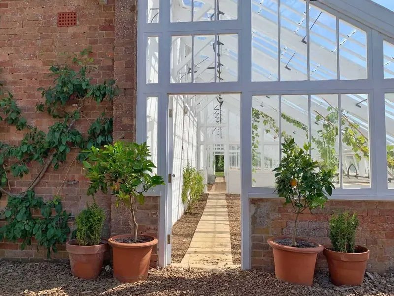 Traditional wooden conservatory