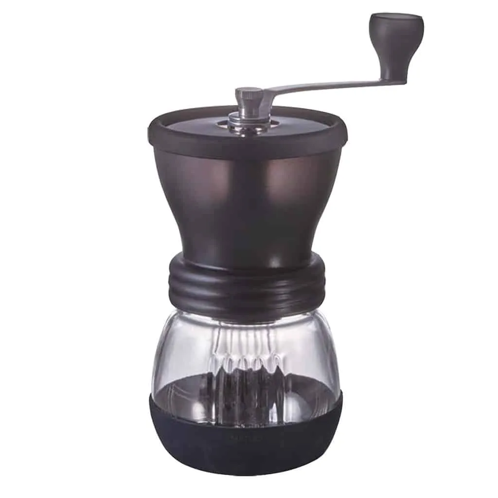 Hand-operated coffee grinder