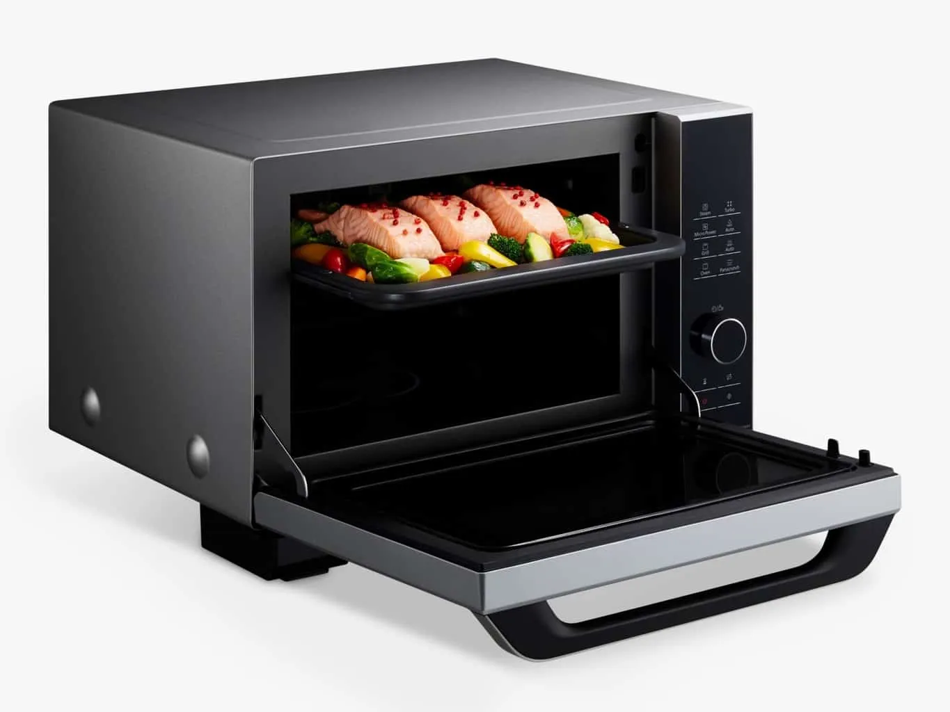 Microwave with grill