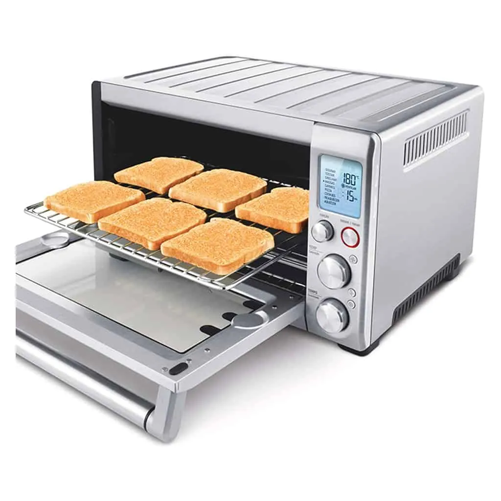 The Smart oven used to make toast