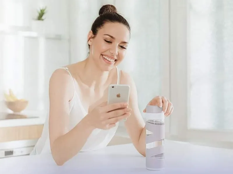 Smart Hydration Tracker Water Bottle