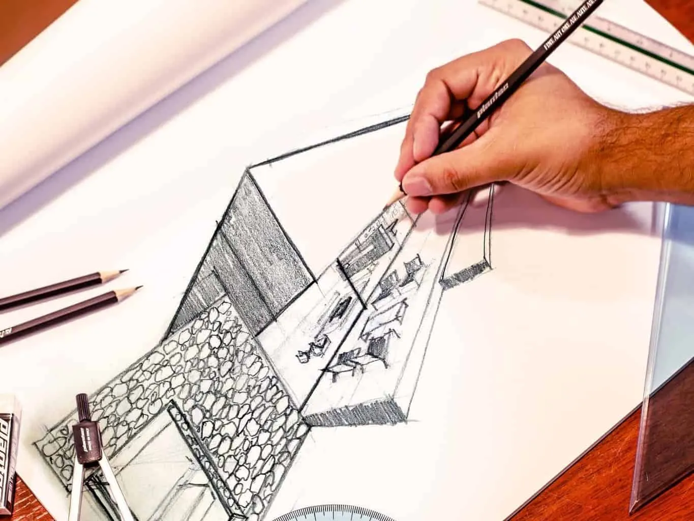 Architect’s drawing