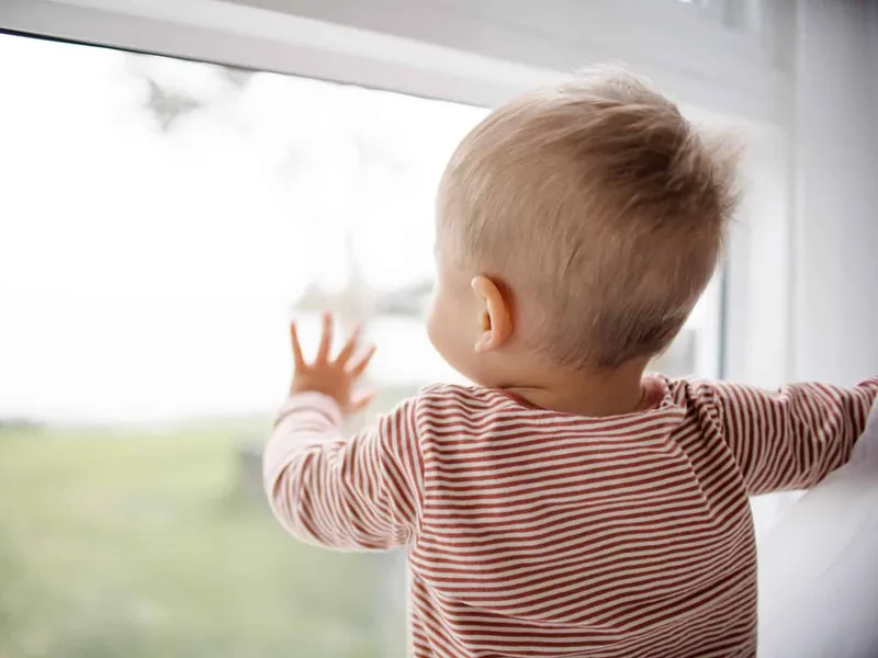Child at the window