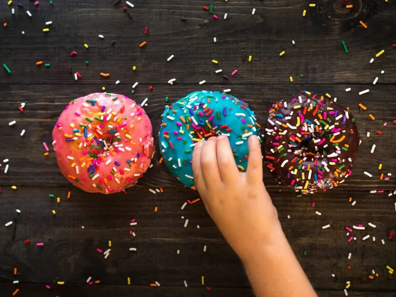 Sugary donuts
