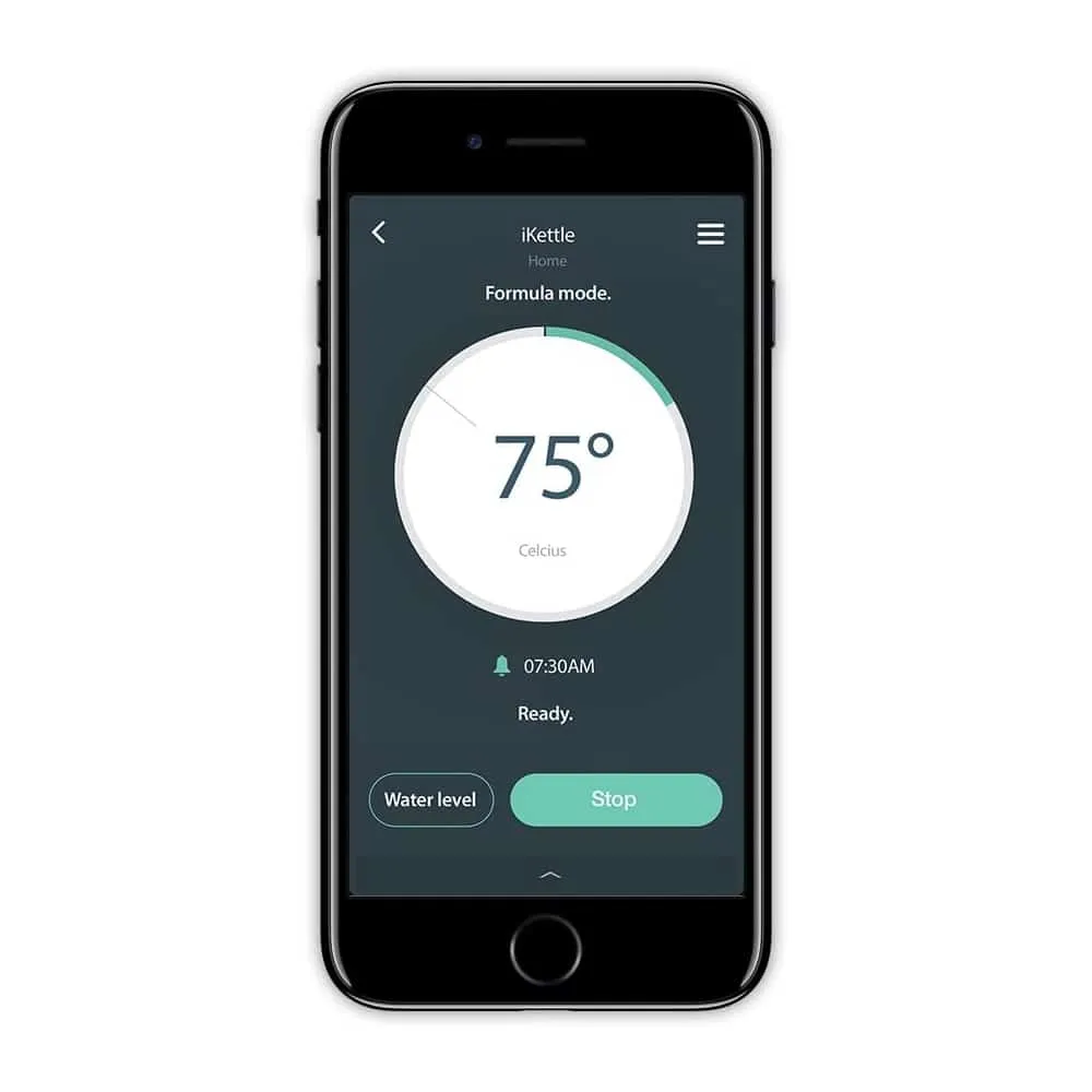 App control fro the Smart Kettle