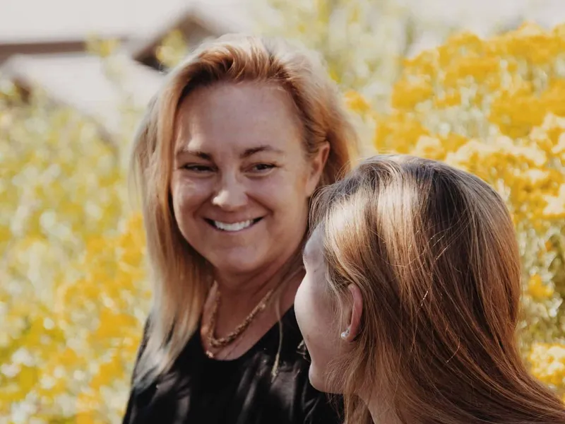 Mother and daughter