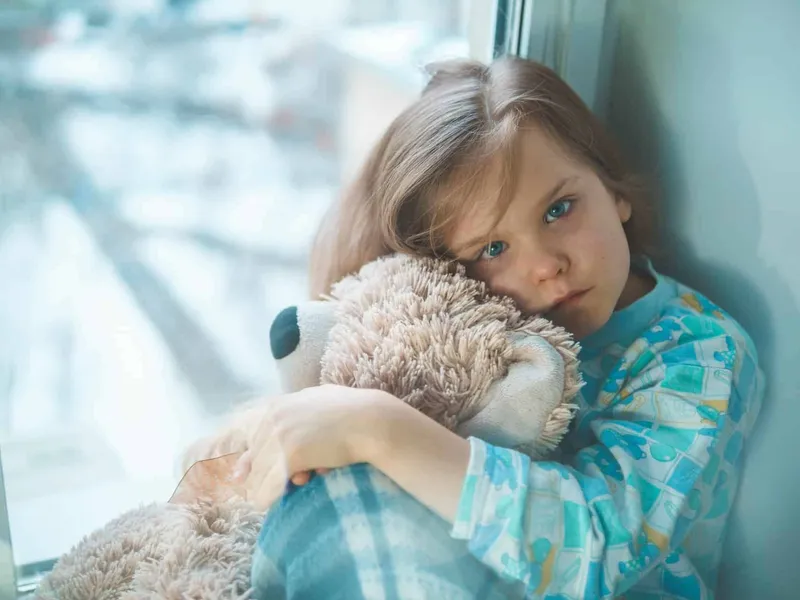 worried child