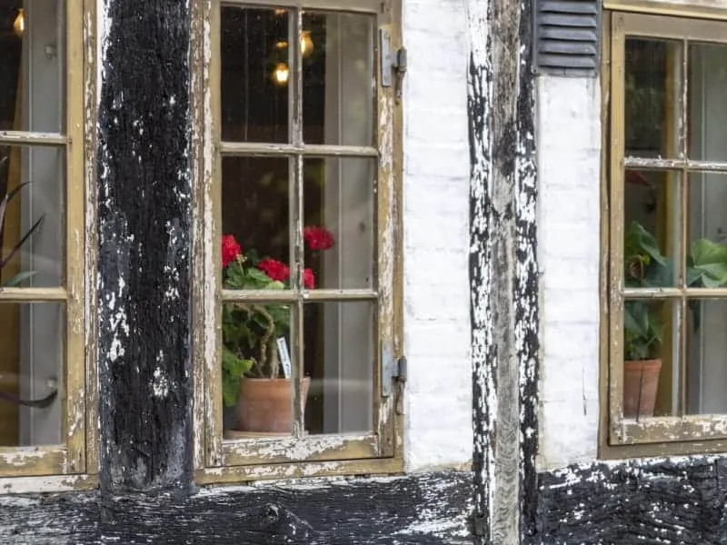 Rotting woodwork
