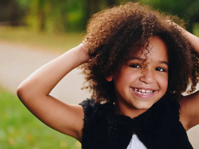 Smiling girl