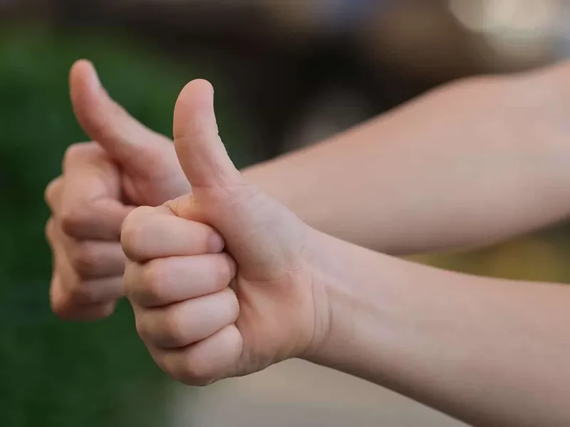 Thumbs up