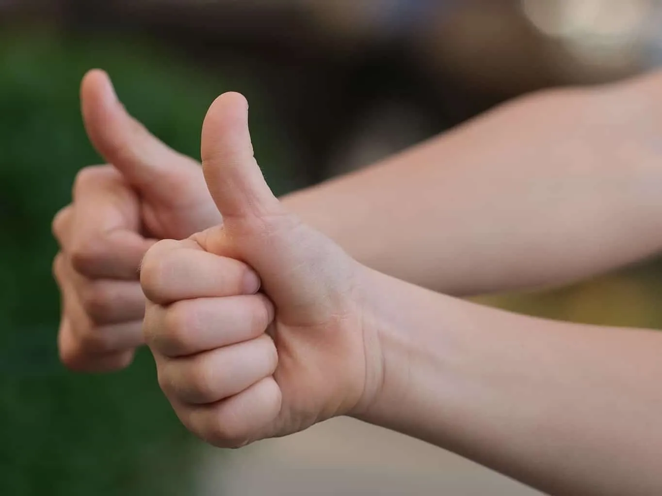Thumbs up