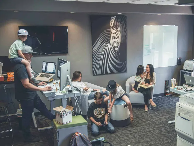 Working with children in the office